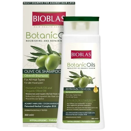 Sampon Botanics Oils Olive Par Uscat 360ml Bioblas — preț și oferte