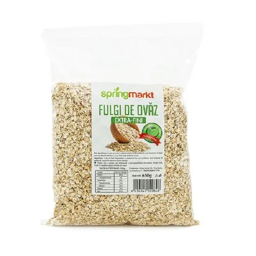 Fulgi de ovaz 650gr Springmarkt — preț și oferte