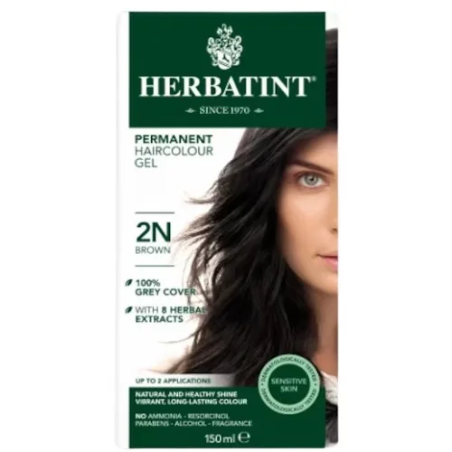 Vopsea Pentru Par-Saten 2N, 150ml, Herbatint — preț și oferte