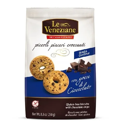 Biscuiti cu Bucati de Ciocolata, 250g, LeVeneziane — preț și oferte