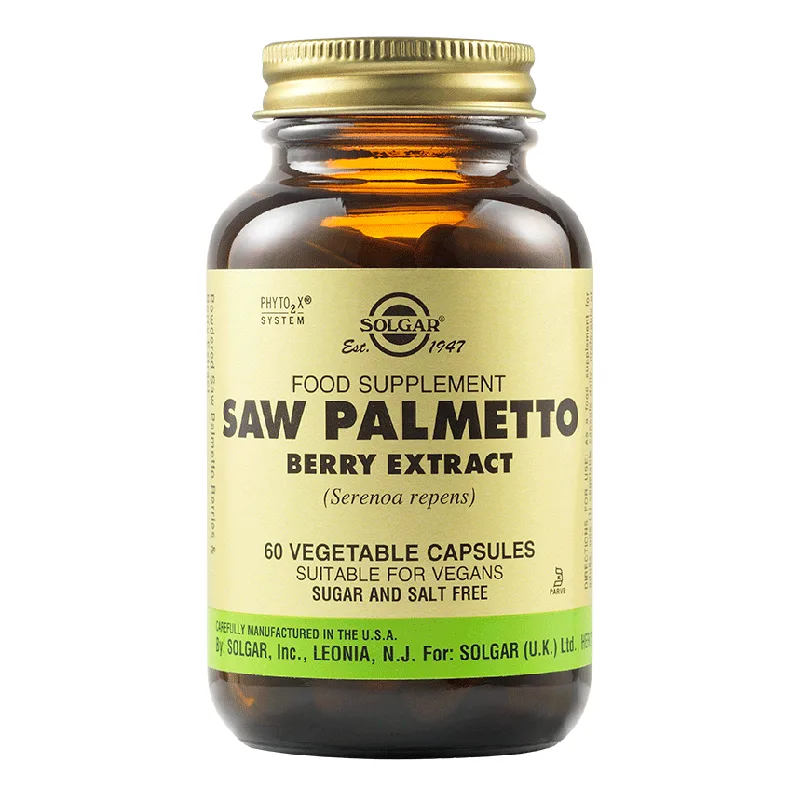 Saw Palmetto Berry Extract, 60 capsule, Solgar — preț și oferte