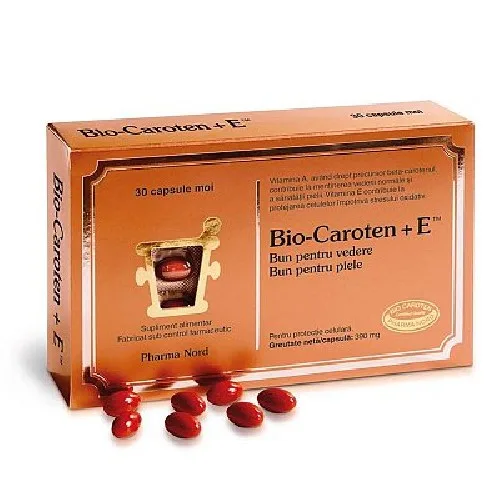 Bio-Caroten + E, 60cps, Pharma Nord — preț și oferte