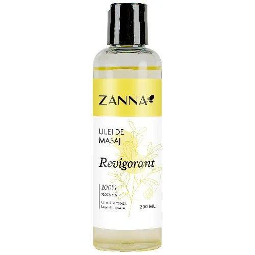Ulei de masaj Revigorant cu Lavanda si Geraniu, 200ml, Zanna — preț și oferte