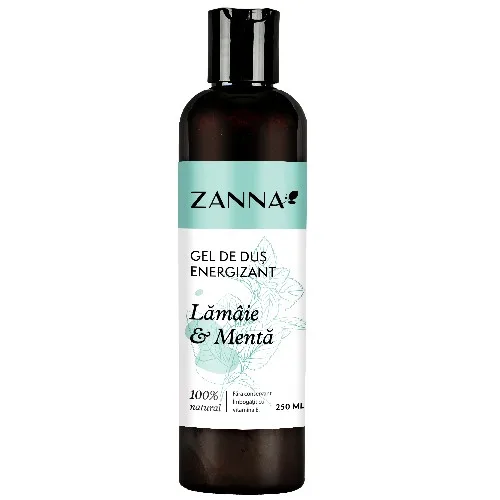 Gel de dus Energizant cu Lamaie si Menta, 250ml, Zanna — preț și oferte