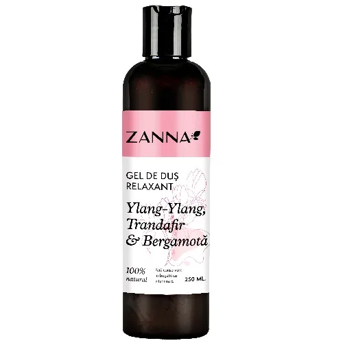 Gel de dus Relaxant cu Ylang-Ylang si Bergamota, 250ml, Zanna — preț și oferte
