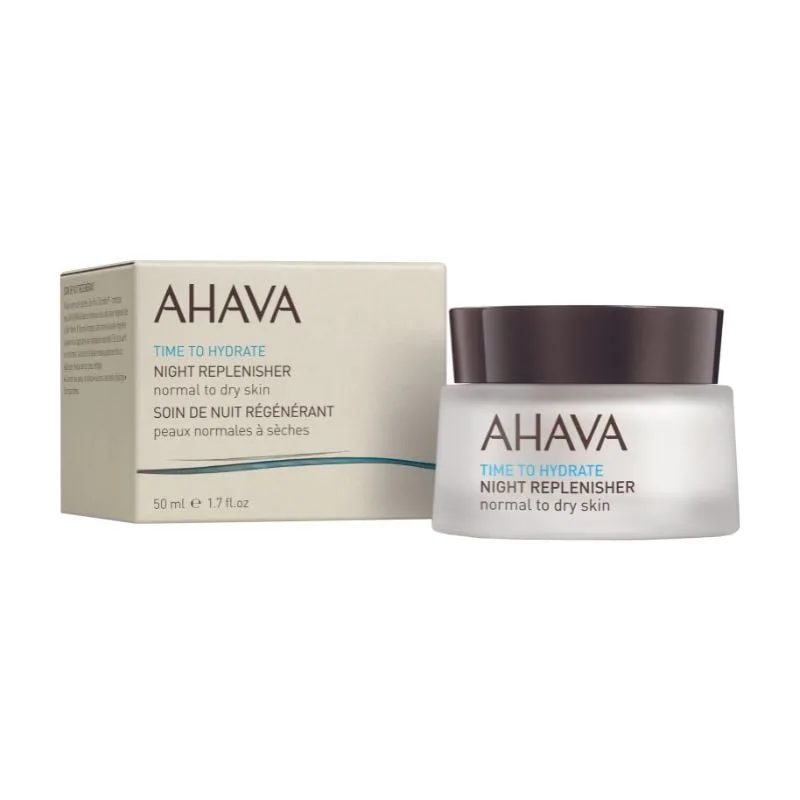 Crema hidratanta de noapte pentru ten normal sau uscat, Time to Hydrate, 50 ml, Ahava — preț și oferte