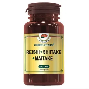 Reishi Shitake Maitake, 30cps, Cosmopharm