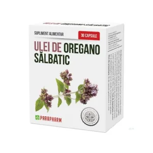Supliment alimentar de ulei Oregano Salbatic, 30cps, Parapharm