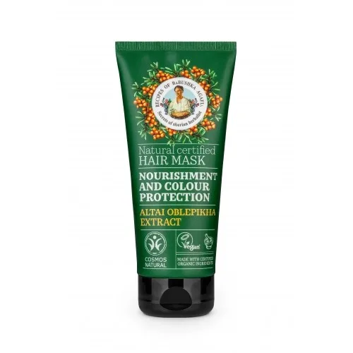 Mască de Păr pentru Protecția Culorii, 200ml, Bunica Agafia — preț și oferte