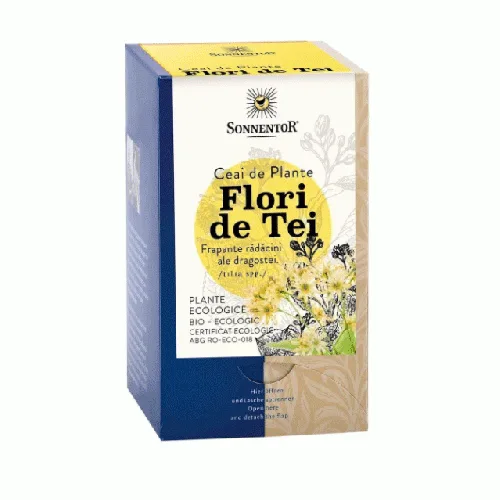 Ceai Flori de Tei 18pl, 27g, Sonnentor — preț și oferte