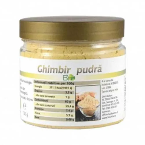 Ghimbir Pudra Bio 130gr Deco Italia — preț și oferte