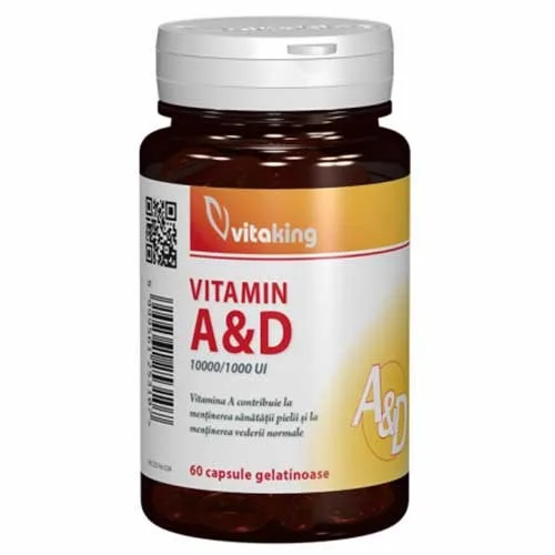 Vitamina A D 60cps, Vitaminking — preț și oferte