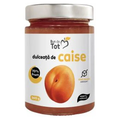 Dulceata de Caise, 360g, Bun de Tot — preț și oferte