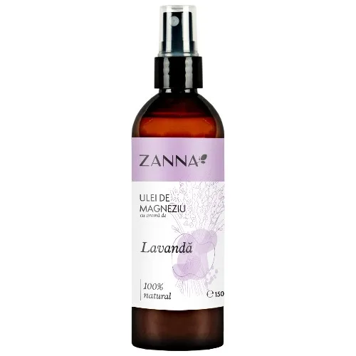 Ulei de magneziu, cu Lavanda, 150ml, Zanna — preț și oferte