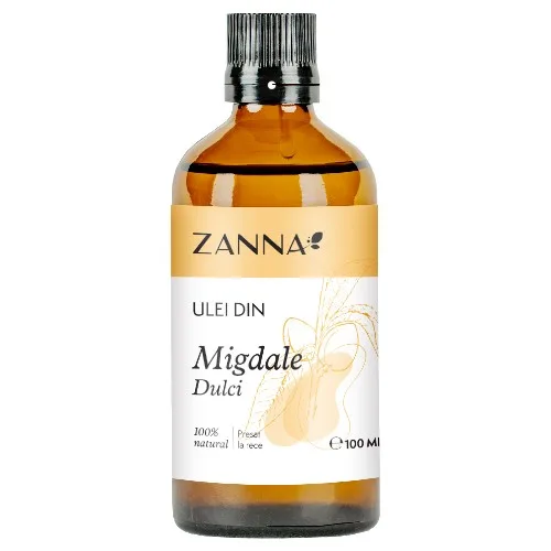 Ulei Migdale dulci, 100ml, Zanna — preț și oferte