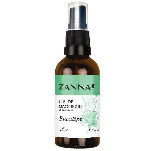Ulei de magneziu, cu Eucalipt, 50ml, Zanna — preț și oferte