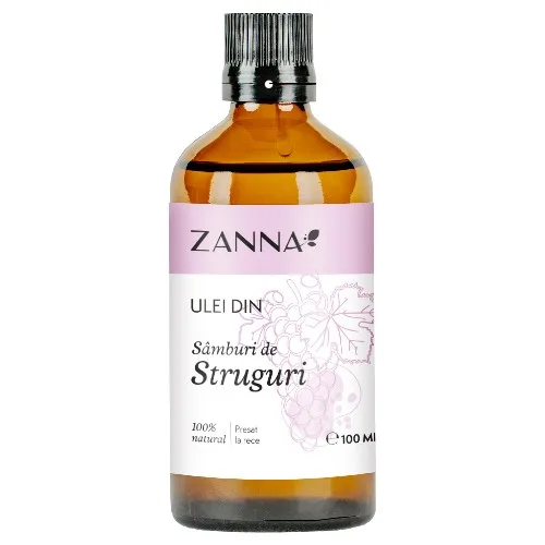 Ulei din samburi de Struguri, 100ml, Zanna — preț și oferte