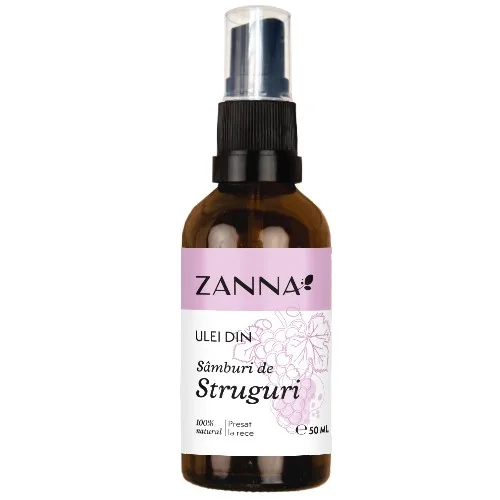 Ulei samburi de Struguri, 50ml, Zanna — preț și oferte