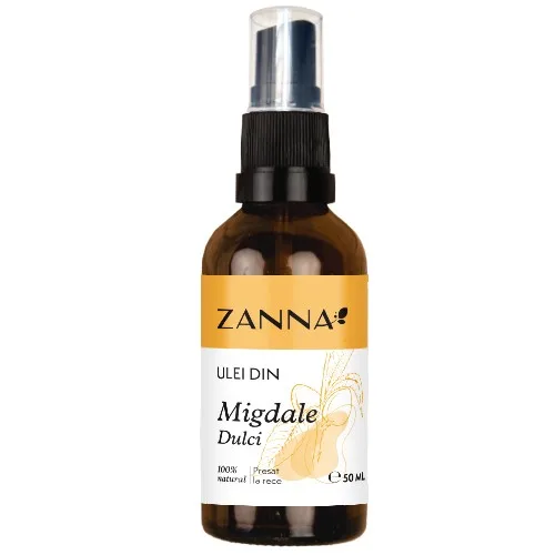 Ulei Migdale dulci, 50ml, Zanna — preț și oferte