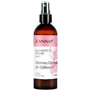 Ulei de plaja cu Morcov, Catina si Galbenele-20spf, 150ml, Zanna