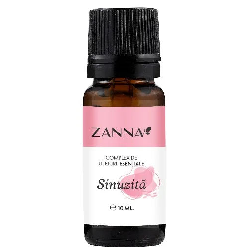 Complex de Uleiuri Esențiale Sinuzită 10ml, Zanna — preț și oferte