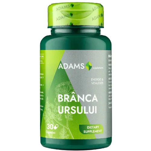 Branca Ursului 400mg, 30cps, Adams Supplements — preț și oferte