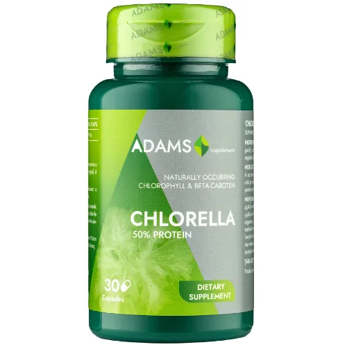 Chlorella 300mg, 30cps, Adams Supplements — preț și oferte