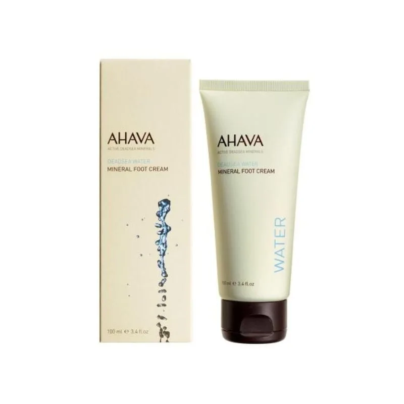 Crema pentru picioare pe baza de minerale Deadsea Water, 100 ml, Ahava — preț și oferte