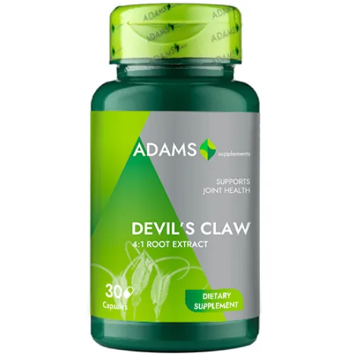 Gheara Diavolului 250mg, 30cps, Adams Supplements — preț și oferte