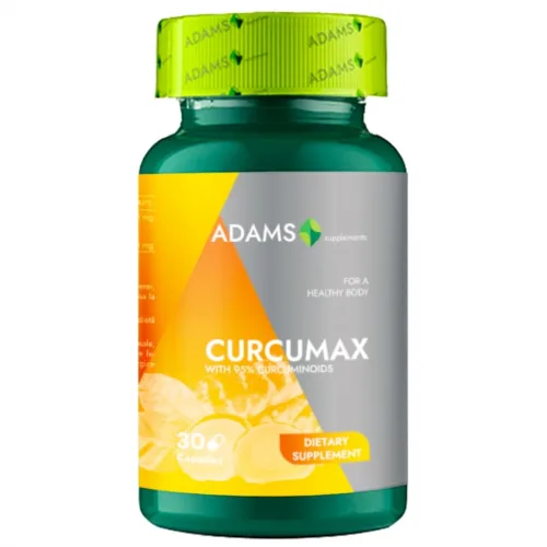 Curcumax 400mg, 30cps, Adams Supplements — preț și oferte