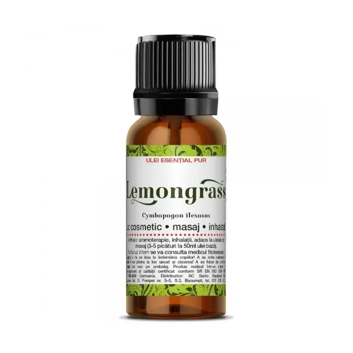 Ulei esential de Lemongrass 10ml, Zanna — preț și oferte