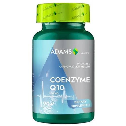 Coenzima Q10 30mg, 90cps, Adams Supplements — preț și oferte