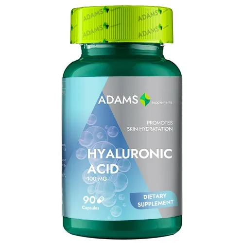 Acid Hialuronic 100mg 90cps, Adams — preț și oferte