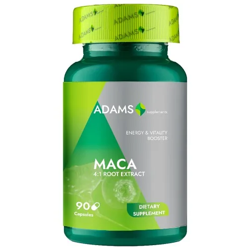 Maca 500mg, 90cps, Adams Supplements ADAMS VISION — preț și oferte