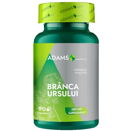 Branca Ursului 400mg, 90cps, Adams Supplements — preț și oferte