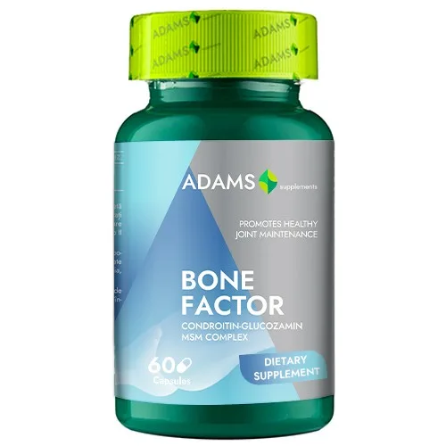 Bonefactor (CS/GS/MSM), 60cps, Adams Supplements — preț și oferte