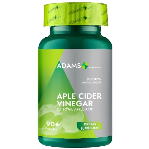 Apple Cider Vinegar, 90cps, Adams Supplements — preț și oferte