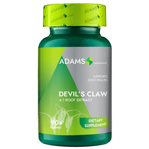 Gheara Diavolului 250mg, 90cps, Adams Supplements — preț și oferte