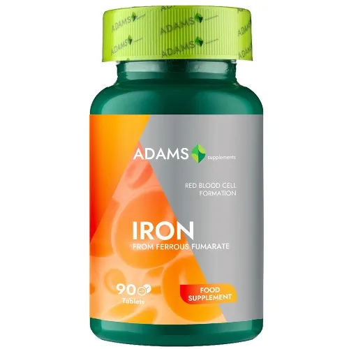 Fier 14mg, 90tab, Adams Supplements — preț și oferte