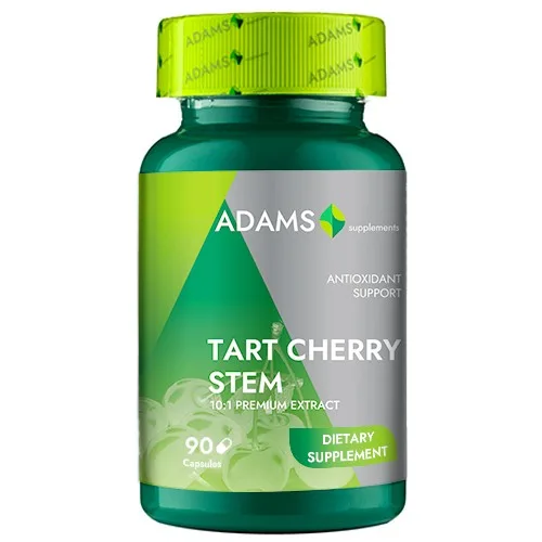 Extract Cozi Cirese, Tart Cherry Stem, 90cps, Adams Supplements — preț și oferte