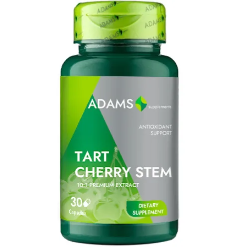 Extract Cozi Cirese, Tart Cherry Stem, 30cps, Adams Supplements — preț și oferte