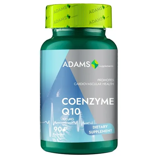 Coenzima Q10 100mg, 90cps, Adams Supplements — preț și oferte