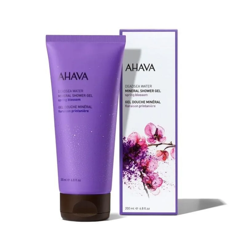 Gel de dus pe baza de minerale Spring Blossom Deadsea Water, 200 ml, Ahava — preț și oferte