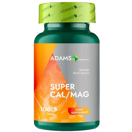 Super Cal-Mag, 100 tab, Adams Supplements — preț și oferte