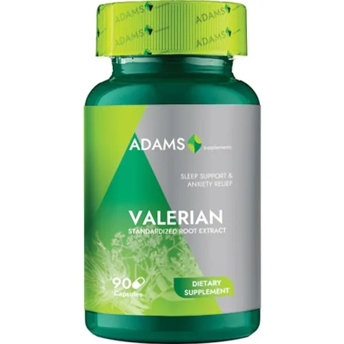 Valeriana 300mg 90cps, Adams — preț și oferte
