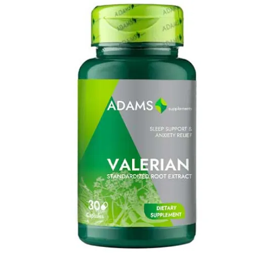 Valeriana 300mg 30cps, Adams — preț și oferte