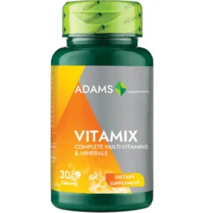 VitaMix, Multivitamine - Minerale, 30tab, Adams Supplements
