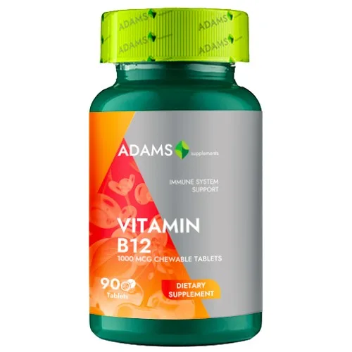 Vitamina B12 1000mcg 90tab, Adams Supplements ADAMS VISION — preț și oferte