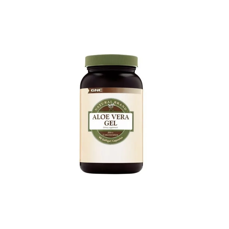 GNC Natural Brand™ Aloe Vera Gel, 90 capsule GENERAL NUTRITION CORPORATION — preț și oferte