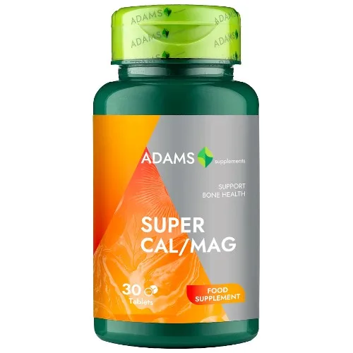Super Cal-Mag, 30 tab, Adams Supplements — preț și oferte
